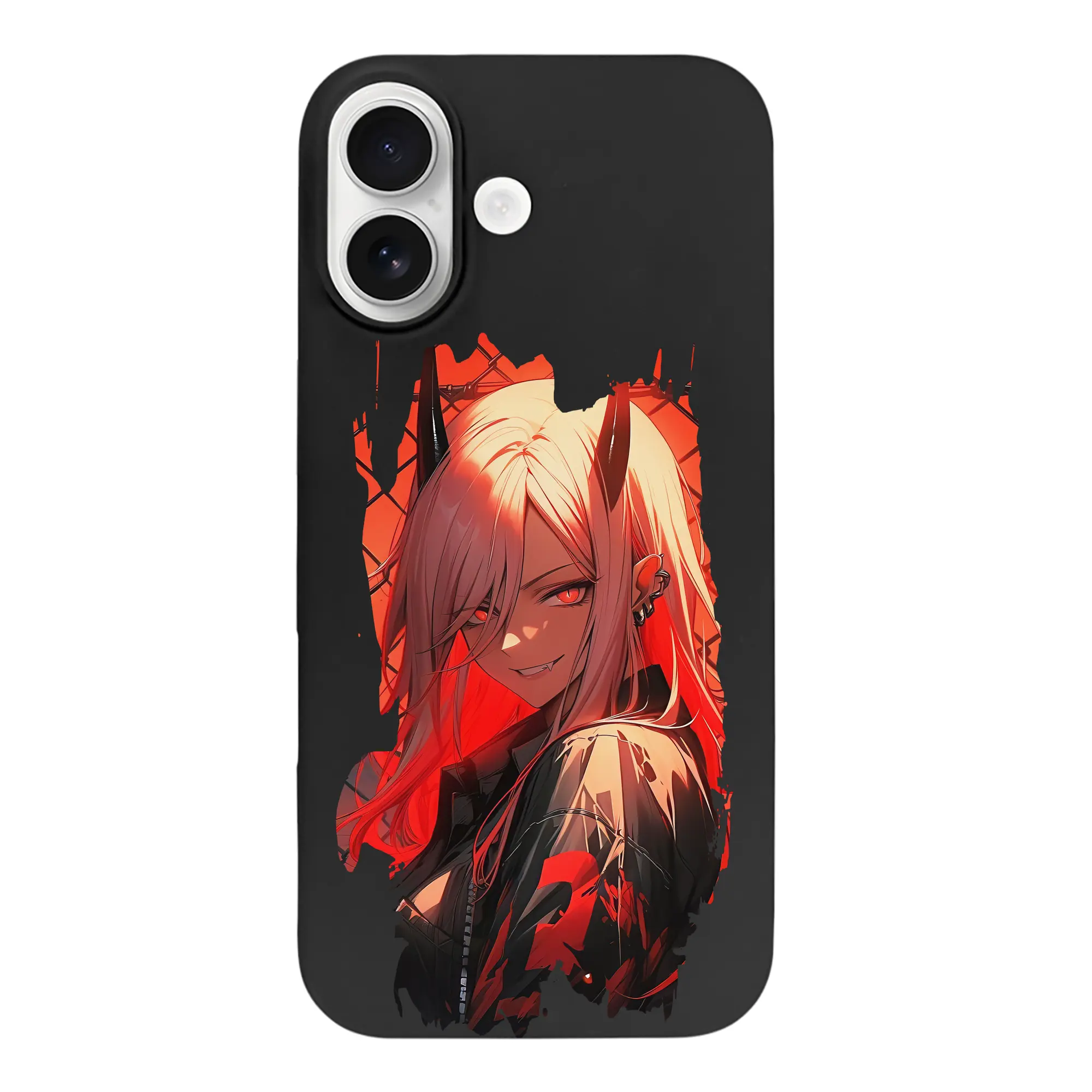 チェンソーマン グッズ,パワー - iPhone 17 シリーズ シリコンケース 薄型 耐衝撃 指紋防止 ソフトタッチカバー 精密フィット 傷防止 保護ケース iPhone 17/17 Air/17 Pro/17 Pro Max 対応